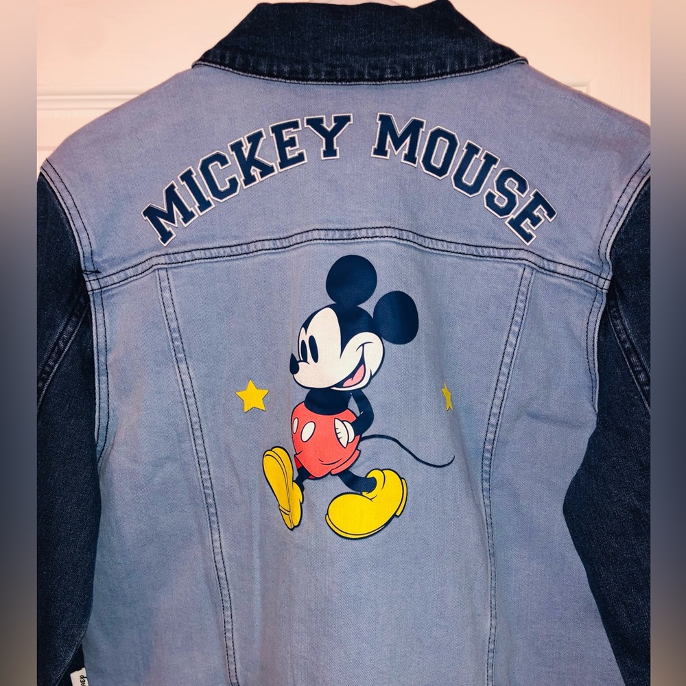 Disney Mickey Mouse jean jacket (M) - Picture 6 of 6